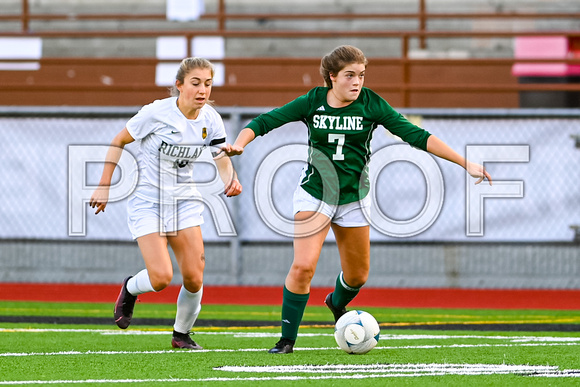 2021-11-20 Richland at Skyline Girls 4A Soccer by Jim Wilkerson-1475