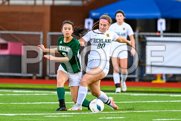 2021-11-20 Richland at Skyline Girls 4A Soccer by Jim Wilkerson-1477