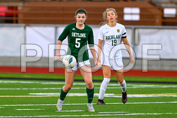 2021-11-20 Richland at Skyline Girls 4A Soccer by Jim Wilkerson-1557