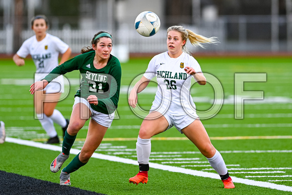 2021-11-20 Richland at Skyline Girls 4A Soccer by Jim Wilkerson-1580