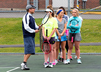 RHS Women's Tennis practice
