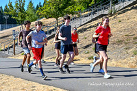 2022-08-22 Emerald Ridge XC Practice  by Jim Wilkerson B&W-3657