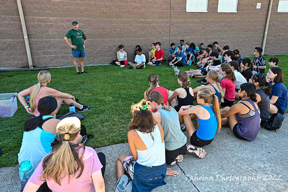 2022-08-22 Emerald Ridge XC Practice  by Jim Wilkerson B&W-3636