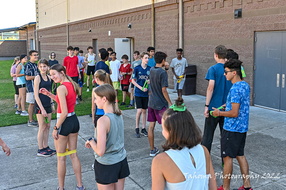 2022-08-22 Emerald Ridge XC Practice  by Jim Wilkerson B&W-3644