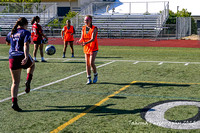 2022-08-25 Emerald Ridge Girls Soccer Practice  by Jim Wilkerson B&W-7906